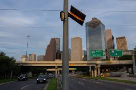 Flock surveillance camera monitoring Texas traffic