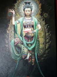 Image result for mother mary, quan yin, green and white tara