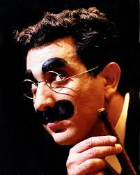 Courtesy of Baylin Artists Management FRANK FERRANTE portrays Groucho Marx in “An Evening with Groucho” this weekend at Auburn Public Theater. - 9482681-large