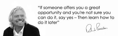 Richard Branson Quotes On Opportunity. QuotesGram via Relatably.com