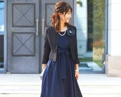 ジャケット×ワンピース 卒業式・入学式の画像