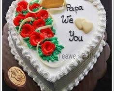 Gambar Kue tart hati