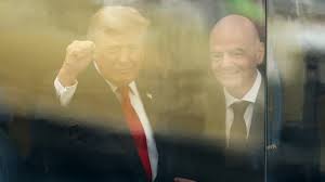 President Donald Trump attends World Cup final in New Jersey