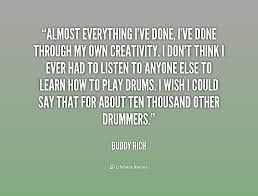 Greatest ten memorable quotes by buddy rich picture German via Relatably.com