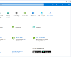 Image of Microsoft Azure Portal