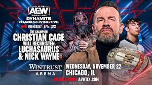 “Christian Cage Renames Luchasaurus and Nick Wayne in Spectacular AEW Dynamite Moment”