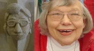 Nora Sly, of Cowley, in the UK, head her face immortalized on a. ⌖ - Nora Sly, of Cowley, in the UK, head her face immortalized on a church wall - Parishioner-s-Face-is-Used-as-a-Model-for-Gargoyle-on-Church-Wall-2