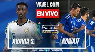 Arabia Saudita vs Kuwait EN VIVO, partido bastante movido (0-0)