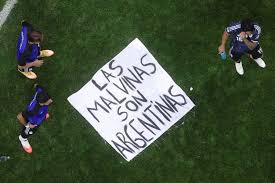 Argentina risks FIFA punishment for Falkland Islands flag during England win celebrations
