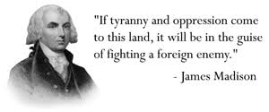 James Madison On Tyranny Quotes. QuotesGram via Relatably.com