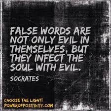 MOTIVATION 15 Best Socrates Picture Quotes - False words are not ... via Relatably.com