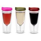 Wine glass sippy cup
