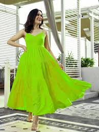 neon green dress online india Price History of Women Ethnic Light Maxi/Full Length Dress from Flipkart 2_143936375 SUN 2/4 BRIDESMAIDS