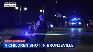 Bronzeville, Chicago shooting injures 4 children near East 45th Street and South Prairie Avenue: police department