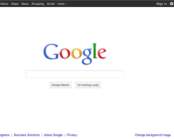 Imagem de Google search interface