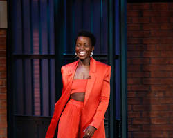 Image of Lupita Nyong'o Power Suit 2024