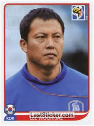 Lee Woon-Jae (Korea Rebublic). Sticker 146. Panini FIFA World Cup. South Africa 2010 - 146