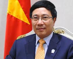 Pham-Binh-Minh New Delhi, July 11 : Amid China&#39;s growing assertiveness over the South China Sea, Vietnam Thursday said that India has the right to pursue ... - Pham-Binh-Minh