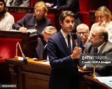Image of Gabriel Attal in the French National Assembly