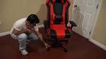 DX Racer chair OHD03NR Gaming chair unboxing