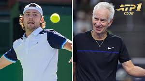 Kovacevic Reflects on McEnroe Influence, Faces Djokovic at Indian Wells Amidst On-Court Frustration