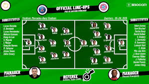 PSG v Bayern Munchen - as it happened