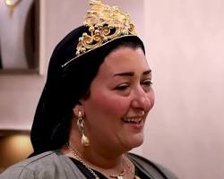 صورة أميرة حسان، أشهر بائعة ذهب في مصر