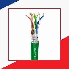 best Cat 6a green ethernet cable S Ftp cables 23 awg 4 pair