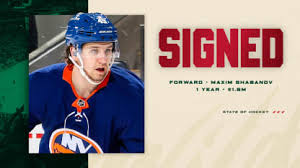 Minnesota Wild Signs Forward Maxin Shabanov to One-Year Contract