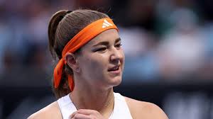 Muchova lost a point for celebrating when she shouldn't have