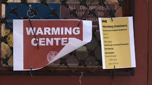 Arctic air blasts city