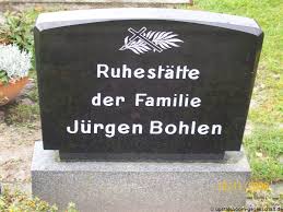 Grab von Jürgen Bohlen (-), Friedhof Spetzerfehn-