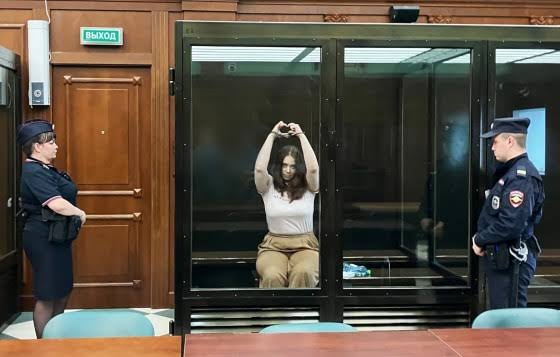 Moscow court jails journalist Darya Shipacheva for 12 years on treason charge; trial held behind closed doors