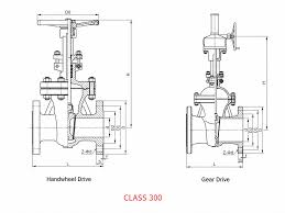 Gate Valve Dimensions Chart | API 600 ASME B16.10 B16.5 ...