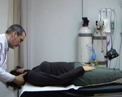 Image de doctor interviewing a patient about vertigo