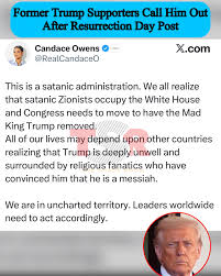 Candace Owens and Marjorie Taylor Greene Publicly Criticize Donald Trump