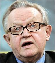 News about Martti Ahtisaari, including commentary and archival articles published in The New York Times. - ahtisaari_190