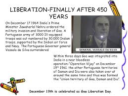 Image result for liberation of goa