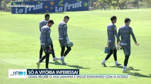 Goiás recebe o Avaí amanhã e segue sonhando com o acesso