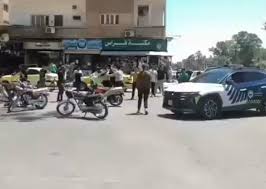 عنصر من الأمن العام يعتدي على شرطي مرور بريف درعا