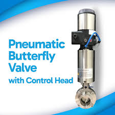 Jual Clamp Butterfly Valve Pneumatic with Control Head Size ...