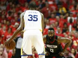 Rockets vs Warriors face-off in the NBA