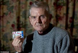 Too early: Bernard Palfrey, 79, from Hereford, was unable to use is bus pass because he was two minutes early. But he was stunned when the female driver ... - article-2507911-196DCC5C00000578-458_634x437