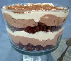 Image result for chocolate trifle