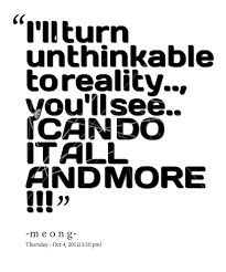 Famous quotes about &#39;Unthinkable&#39; - QuotationOf . COM via Relatably.com