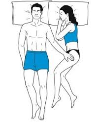 Image result for sleeping positions for couples and what they mean