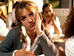 Résultat de recherche d'images pour "britney spears baby one more time"