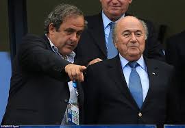 Resultado de imagen para blatter y platini