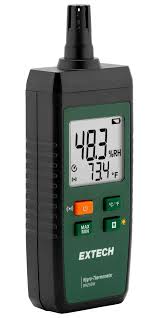 RH250W EXTECH INSTRUMENTS, Humidity Meter, 0% to 100 ...