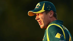 James Faulkner had an eventful day in Canberra which included a run-in with Chris Gayle and running into teammate George Bailey, which gave him a bloody ... - 307108-james-faulkner